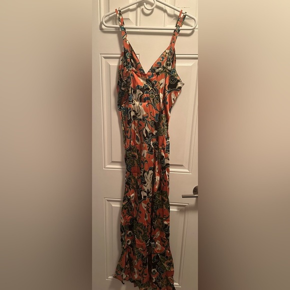 NEW CLEOBELLA cadence printed ankle dress in gypsy bloom L NWT - Picture 8 of 8